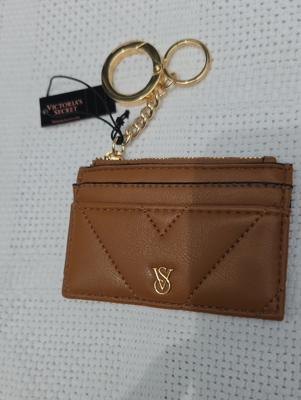 Victoria's Secret Card Holder  Keychain with Clasp